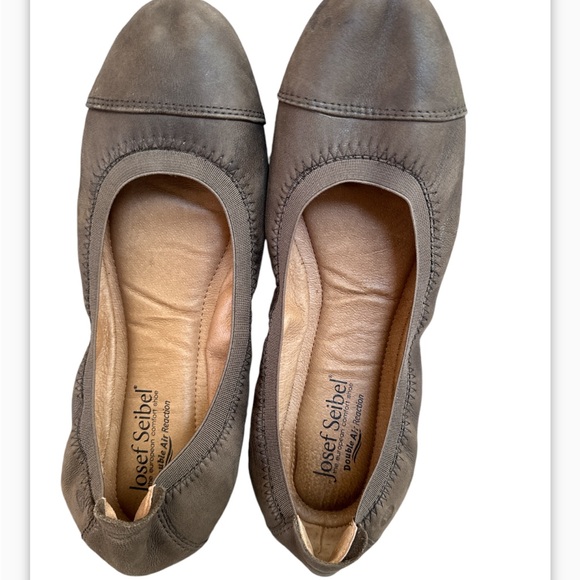 JOSEF SEIBEL Pippa 07 Nubuck Leather Flats EU 39 US8 - Picture 5 of 6